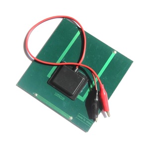 แผงโซลาร์เซลล์โมโนคริสตัลไลน์มาซูโยชิ มิตสึ 2W 6V พร้อมคลิปไทเกอร์สำหรับบอร์ดการเรียนรู้ของเล่น DIY - Product Image 3