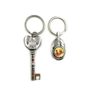 自行车形状 3D 锌合金时尚促销迷你迷人便携式装饰钥匙扣 - Product Image 4