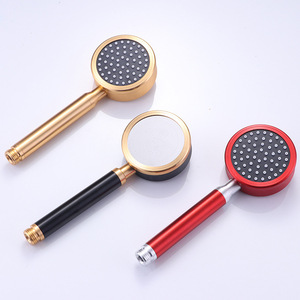 ชุดฝักบัวหกชิ้นทรงกลมโลหะทนทานทันสมัยสำหรับห้องน้ำ - Product Image 1