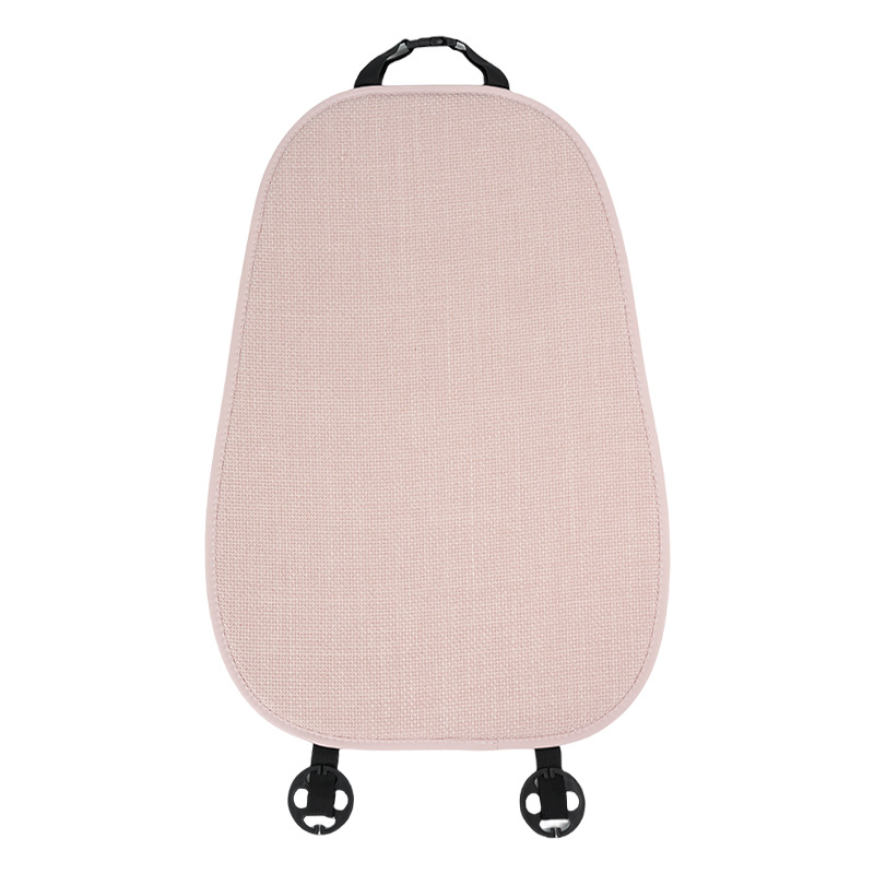 Nouveau coussin de siège de style chinois, dossier rose avec lumière.