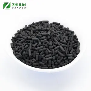 Impregnated Sulfur KOH NaOH Phosphoric Acid Potash Copper Oxide formaldehyde pellets columnar cylinder activated carbon