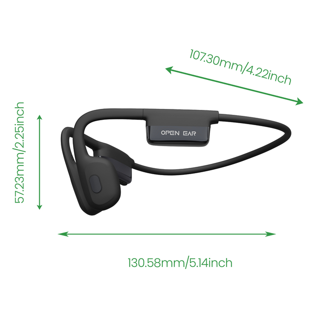 Factory OPENEAR Forte AS23 IPX6 Waterproof Sports Bone Conduction Headphone for Running Biking & Other Sports Wireless Earphones