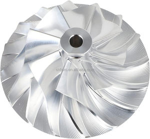 Supercargador 85,67/157,50mm 8 + 8 cuchillas fresado/aluminio 2618/rueda <span class=keywords><strong>de</strong></span> compresor <span class=keywords><strong>de</strong></span> palanquilla para PISC - Product Image 5