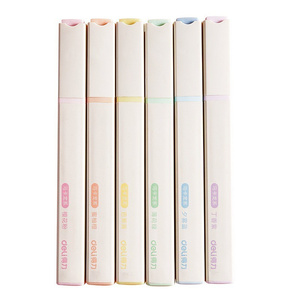 Deli S743 fluorescente nota número rotulador color claro multicolor cabeza suave color pluma gran capacidad protección ocular clave <span class=keywords><strong>Fluor</strong></span> buena calidad - Product Image 1