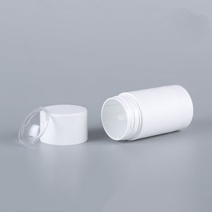 Tube de déodorant 30g, 15g, 50g, 75g, noir, blanc, plastique transparent, solide, vide, bâton de déodorant, récipient pour emballage de crème déo - Product Image 6