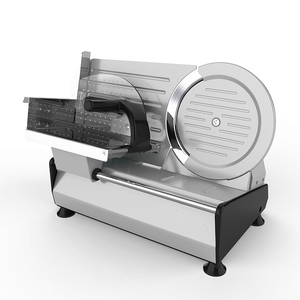 Trancheuse <span class=keywords><strong>à</strong></span> <span class=keywords><strong>viande</strong></span> <span class=keywords><strong>semi</strong></span>-automatique professionnelle de 8,6 pouces, 150W, réglable de 0 <span class=keywords><strong>à</strong></span> 15 mm, pour <span class=keywords><strong>viande</strong></span> congelée, jambon et charcuterie - Product Image 6