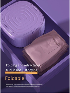 Venta <span class=keywords><strong>de</strong></span> <span class=keywords><strong>liquidación</strong></span> 9L 8L Recién llegado Durable Usando un pequeño espacio en el piso Ahorra agua Mini lavadora plegable portátil - Product Image 6