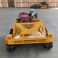 Soldes Exceptionnelles : Tondeuse Autoportée Zéro-Turn à Chenilles, Diesel 4 Temps, Tout-Terrain, Idéale pour Travaux en Zone Montagneuse – Direct Usine Chine