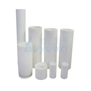 Cartucho de filtro de polietileno sinterizado PE/PTFE con longitud personalizada y tasa de micras 0.3um 0.45um 1um para tratamiento de agua - Product Image 1