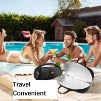 Étui de rangement de protection portable antichoc en EVA pour booombox2 Cover Grand boîtier en eva avec fermeture à glissière