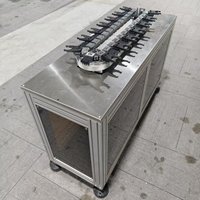 Mini convoyeur circulaire de bureau à rail, type chaîne, pour charges légères et stations compactes