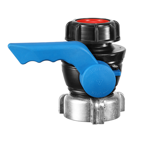 IBC Tote Valve with EPDM Gasket Manual Structure Ball for Water S60x6 Thread OEM Customizable for Plastic Containers