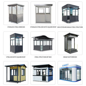 Boîte <span class=keywords><strong>de</strong></span> protection <span class=keywords><strong>de</strong></span> toit Salle <span class=keywords><strong>de</strong></span> sécurité en acier inoxydable Salle mobile Kiosque <span class=keywords><strong>portable</strong></span> Cabine <span class=keywords><strong>de</strong></span> sécurité Cabine <span class=keywords><strong>de</strong></span> garde Cabine <span class=keywords><strong>de</strong></span> garde - Product Image 4