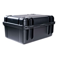 Boîte de rangement d'outils en plastique WeiBaiDa pour extérieur, 405*325*210mm, indice de protection IP67, doublure en EVA, logo personnalisé, empilable, portable, pour usage tactique