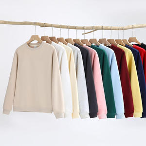 <span class=keywords><strong>Sudadera</strong></span> Casual Oversize Personalizada para Mujer con Cuello Redondo y Manga Larga para Invierno y Otoño, Cuello Alto Simulado, Tejido Grueso - Product Image 1