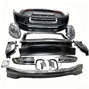 Pour <span class=keywords><strong>Porsche</strong></span> <span class=keywords><strong>Macan</strong></span> 95B 2014-2017, mise à niveau vers le kit carrosserie complet de style Turbo 2024, conversion de lifting - Product Image 2