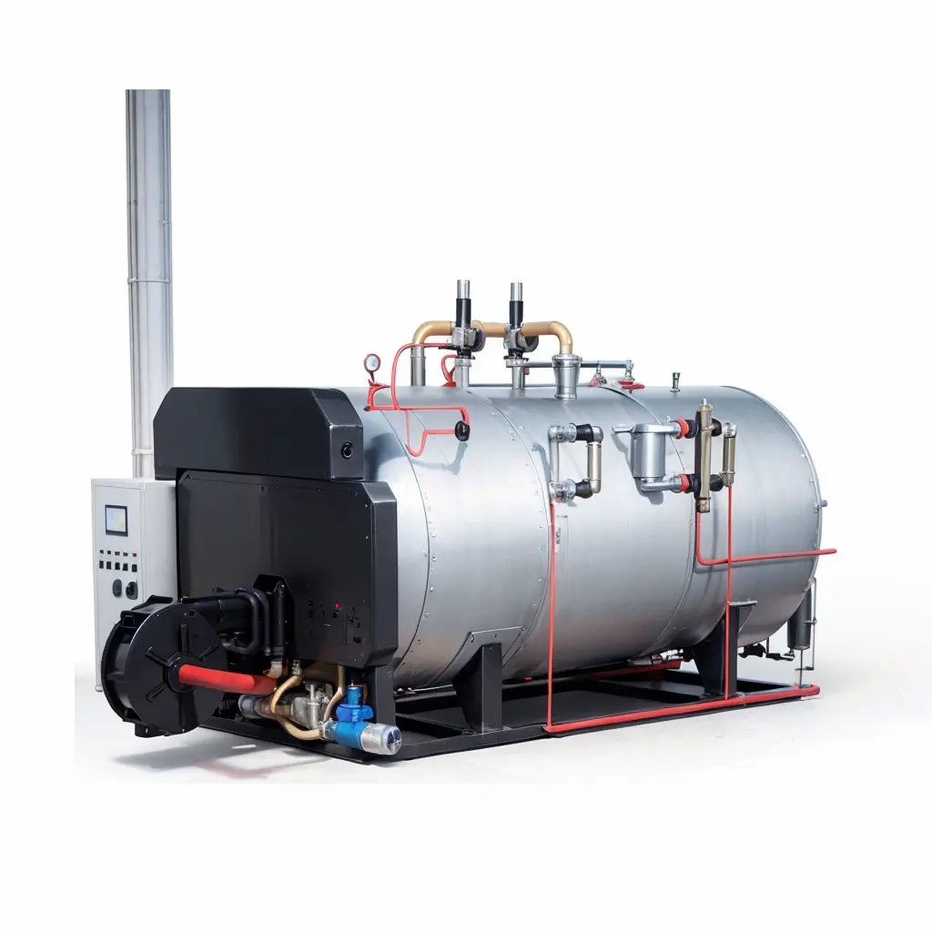 LXY fabricante de caldeiras a vapor equipe de pesquisa e desenvolvimento da série WNS caldeira a vapor tipo tubo de fogo para cozinhar alimentos