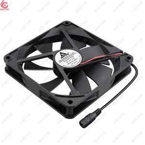 Gdstime gda1425 14cm 140mm 140x140x25mm <span class=keywords><strong>DC</strong></span> 5V 12V 24V 48V trục ống xả máy tính trường hợp <span class=keywords><strong>fan</strong></span> hâm mộ - Product Image 3