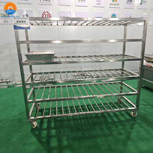 Chariot de congélation rapide multi-niveaux pour chambre froide <span class=keywords><strong>d</strong></span>'abattoir, équipement de transport de <span class=keywords><strong>viande</strong></span>, chariot congélateur horizontal - Product Image 1