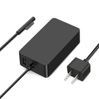 102W 15V 6.33A Surface Book 2 Chargeur Adaptateur secteur pour Surface Laptop Studio, Surface Laptop 3 4 5, Windows Surface Pro/Go Etc.