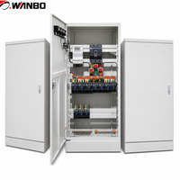 Armoire de commutation LV personnalisée Wanbo-530 XL-21, Panneau de commande PLC GGD, Contacteur MCCB, Armoire de commutation, Usine OEM Chine
