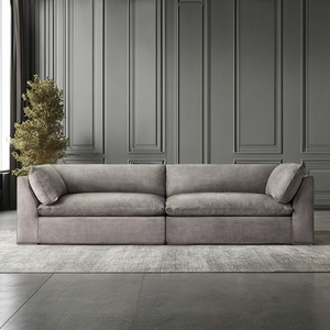 Sofà componibile <span class=keywords><strong>in</strong></span> vera <span class=keywords><strong>pelle</strong></span>, - Product Image 1