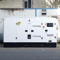   Groupe électrogène diesel silencieux 50 kVA 60 kVA 100 kVA 50 kW 100 kW triphasé, générateurs diesel industriels pour usage commercial