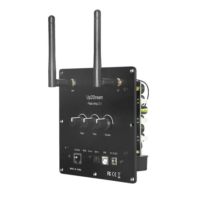 Plate Amp 2.1 2.4G WiFi BT 5.0 50W DIY Speaker Kit Subwoofer Plate Amplifier