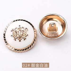 Haute qualité métal mode diamant couture métal élégant boutons pour vêtements et accessoires - Product Image 1