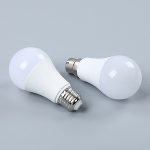 A19 E27 SMD LED <b>Bulbs</b> AC Powered Plastic Body <b>Remote</b> <b>Control</b> Dimmable Cold White 6000K for Warehouse or Office - Product Image 3
