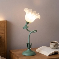 Lampe de chevet transfrontalière universelle DIY à torsion, lampe d'ambiance LED, style pastoral campagnard, pour chambre et bureau, cadeau d'anniversaire, lampe florale