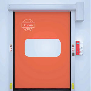 <span class=keywords><strong>1</strong></span>.0mm d'épaisseur haute vitesse résistant aux chocs PVC rideau auto-récupération fermeture à glissière renforcée porte à fort <span class=keywords><strong>trafic</strong></span> pour entrepôts haute - Product Image 1