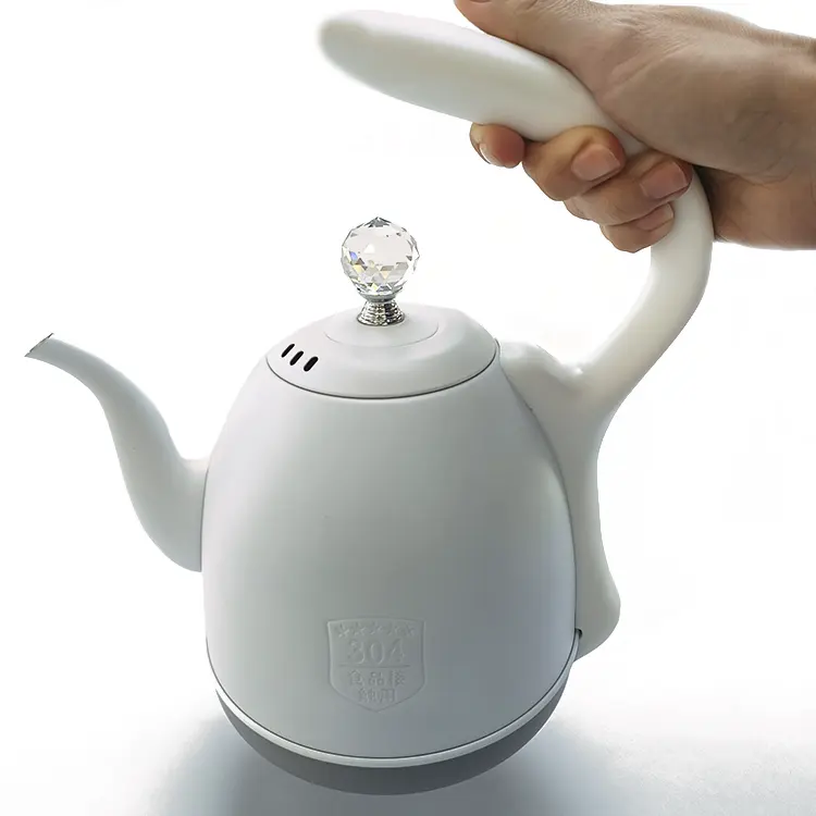 0.8L kapasiteli Foshan beyaz çay makinesi küçük moda elektrikli su ısıtıcısı Pot su kazanı su ısıtıcısı