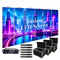 Panneau LED de location intérieur/extérieur GOB P2.5 5000 Nits 500x500mm Garantie 5 ans UHD Étanche IP65 Pleine couleur Personnalisable