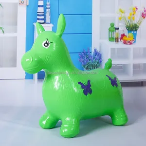 Venda direta fábrica barato esporte pular jogo pvc, hopper pular inflável, cavalo, brinquedo de animal