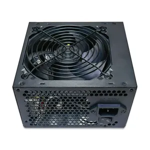 ATX 500W komputer PC ATX suplai daya PSU dengan 12CM kipas penutup hitam untuk Kantor Komputer Gaming Case