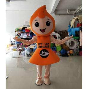 Poupée de dessin animé Goutte d'eau, vêtemise dans un monde de poupées, mascotte sur le thème de la Journée de la conservation de l'eau, vente directe d'usine - Product Image 6