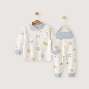 Offerta Speciale: Set di Abbigliamento Primaverile per Neonati in Puro Cotone, 2 Pezzi, Maglia a Maniche Lunghe e Pantaloni, Comodo Pigiama per Neonati - Product Image 4