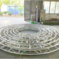 Estructura de Aluminio Circular Curvada para Escenarios de Fiestas, DJ y Bodas