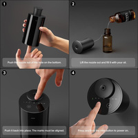 Diffuseur rechargeable sans eau à huile essentielle de 20 ml avec minuterie, télécommande, 3 modes de diffusion, mini diffuseur d'air portable