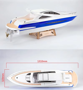 Barco <span class=keywords><strong>de</strong></span> <span class=keywords><strong>gasolina</strong></span> eléctrico con control remoto Grand Princess 1305Z-F <span class=keywords><strong>de</strong></span> 1,3 M con motor sin escobillas <span class=keywords><strong>de</strong></span> casco <span class=keywords><strong>de</strong></span> fibra <span class=keywords><strong>de</strong></span> vidrio 300A ESC TFL Hobby RC Yacht - Product Image 3