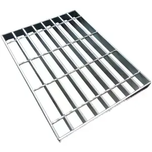 Heavy duty splicing 32x5mm galvanized steel grating various specifications drainage cover plate for sewage treatment plant