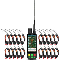 Vente chaude, système de suivi GPS pour chien de chasse imperméable, colliers pour chien, système de suivi de chien, suivi jusqu'à 20 chiens