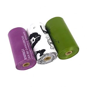 Échantillon Gratuit – Sacs à Déchets pour Chiens Écologiques avec Logo Personnalisé, Impression ODM/OEM, Couleur Noire Intense, Petits Sacs à Crottes pour Chiens avec Poignée - Product Image 4