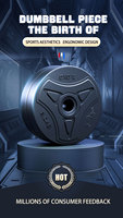 Ménage Fitness levage ciment poids libres 40kg 15kg sport réglable Gym Kettlebell ensemble d'haltères pour la musculation