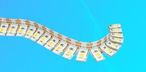 Original <strong>Factory</strong> <strong>Design</strong> Smart Light <strong>Strings</strong> 3D Side-Bent &amp; Angle-adjustable Flex Led Strip Lights DC24V IP20 20W High Brightness - Product Image 2