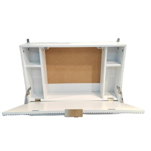 Đa Chức năng gấp treo tường máy tính xách tay bàn viết bảng với kệ lưu trữ cho nhà văn phòng treo tường bảng - Product Image 1