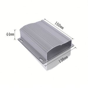 Hongfa Shunda HF-A-85 6063 Aluminum Alloy CNC-Milled IP54 Junction Box for Electronics - Product Image 1