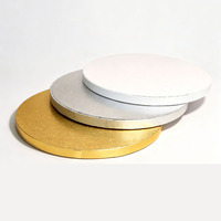 Plateau à gâteau en carton ondulé rond, carré ou rectangulaire de 8 à 20 pouces, épaisseur 12 mm, pour la vente en gros