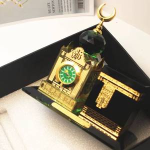 Decoración de Cristal para el Ramadán Eid Mubarak, Artesanía en Cristal, Decoración para el Hogar Hecha a Mano - Product Image 6